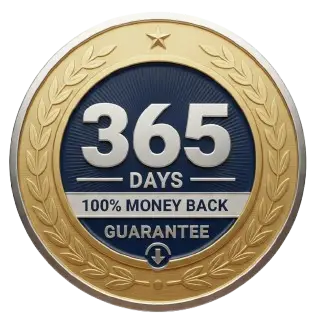 NeuroVera- Money-Back Guarantee Badge